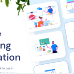 Financial Analytics Infographic Illustration Template Pack ai fig